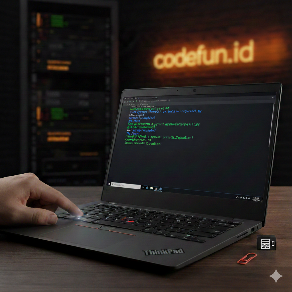 lenovo_thinkpad_fingerpirnt Tutorial setting fingerprint ThinkPad Ubuntu codefun.id